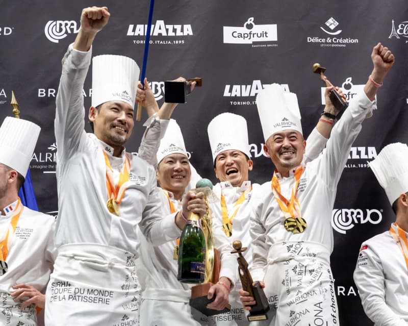 洋菓子の「W杯」、日本優勝　仏南部で開催、2大会連続4度目