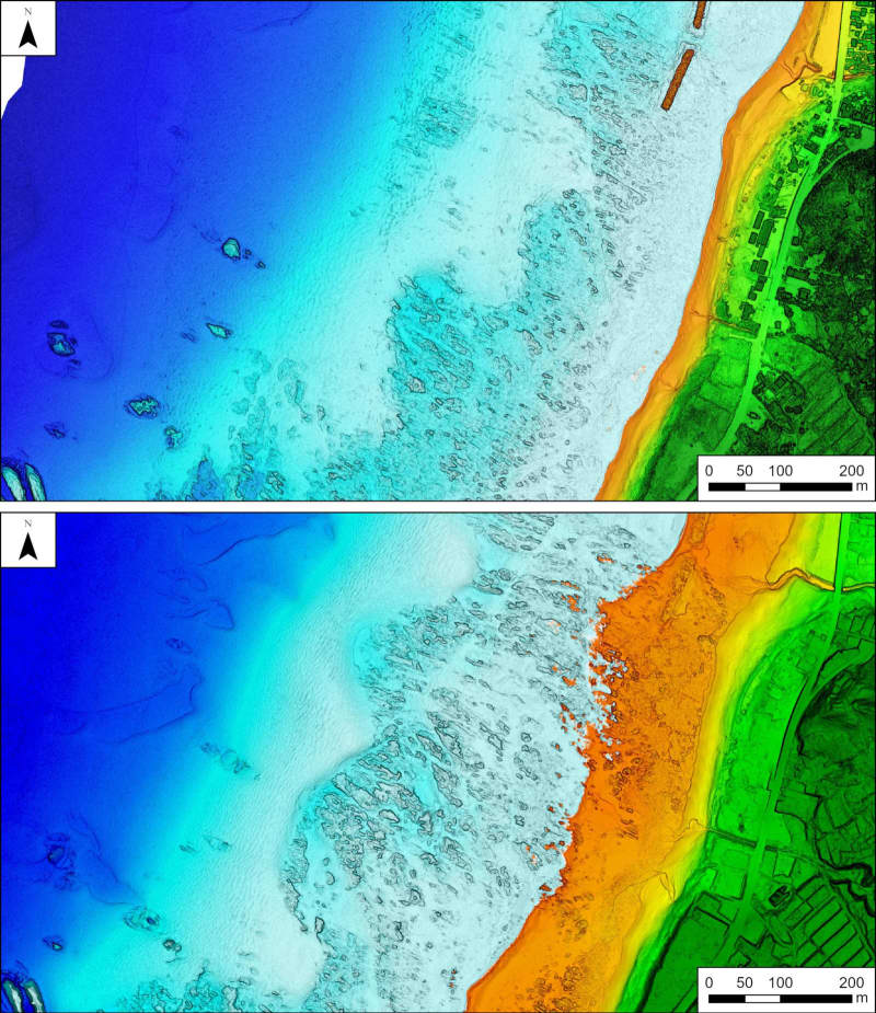 能登地震、海底が最大5m超隆起　新たな岩礁形成も、漁業復興に道