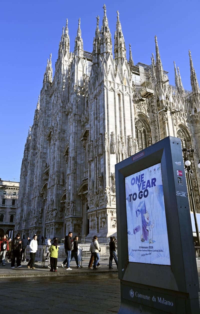 冬季五輪、開幕まで1年　イタリアで3度目の冬の祭典