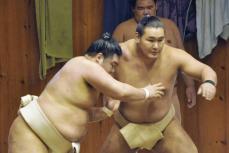 新横綱豊昇龍、昇進後初の稽古　春場所へ「やるしかない」と闘志