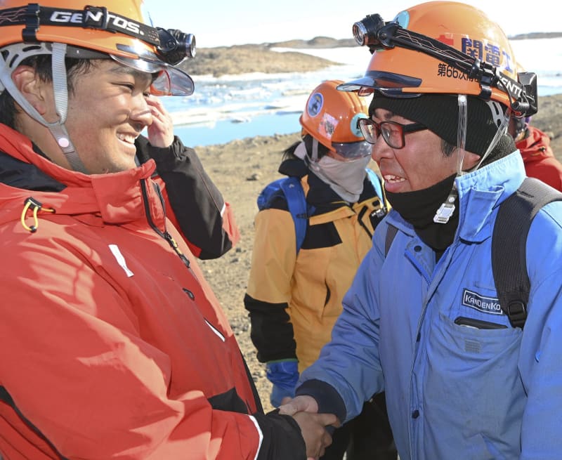 66次夏隊が「しらせ」帰還　昭和基地で別れ惜しむ