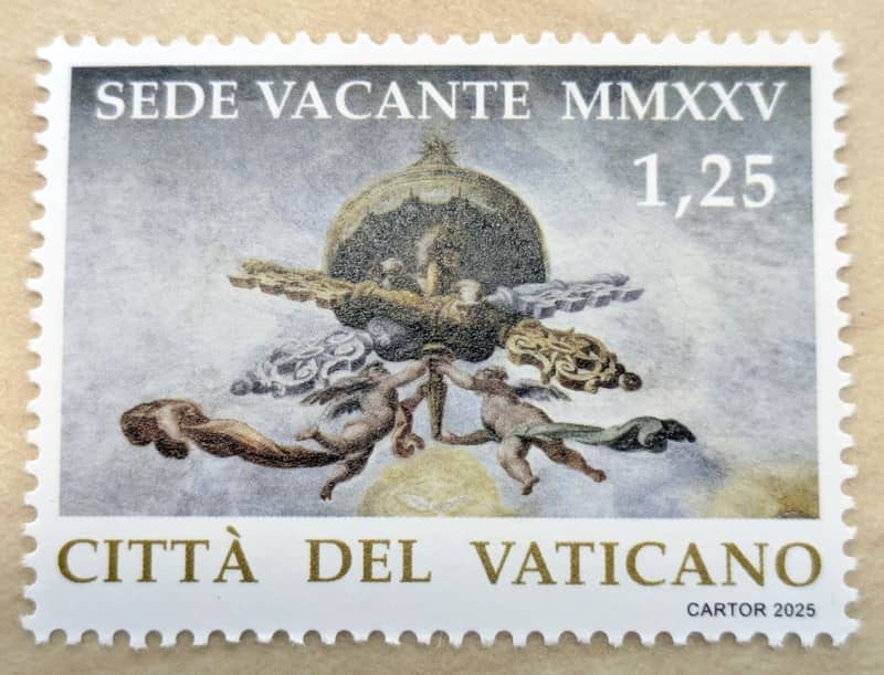 聖母マリア様イタリアの切手