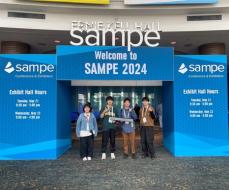 米国で開催されたCFRPブリッジの世界大会「SAMPE学生ブリッジコンテスト」で優勝。