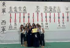 本学女子剣道部員が全国大会でベスト32進出