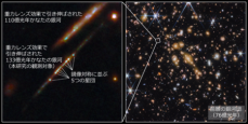 ジェームズウェッブ宇宙望遠鏡、133億光年かなたの星団を捉える
