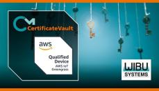 Wibu-SystemsのCodeMeter Certificate Vaultが、 AWS IoT Greengrass 2.12.0認証を獲得