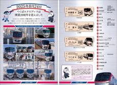 つくばエクスプレス　開業記念　パスネット（全駅20枚台紙付き、1穴使用済み） つくばエクスプレス開業記念パスネット（北千住） - メルカリ