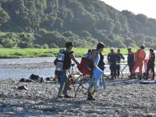 京都・木津川で不明、3歳男児の死亡確認　キャンプ場の下流10キロで見つかる