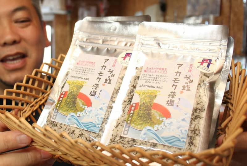 ネバネバを加え、うま味絶妙　京都・丹後の「アカモク藻塩」