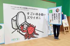 「怖いぐらい具合悪いズワイガニ」　早口言葉でSDGs学ぶ展示、さすてな京都で