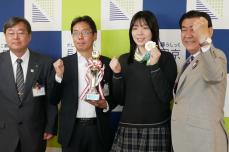 IHフェンシング女子エペ2連覇「将来は五輪でメダルを」　龍谷大平安高校の岸本さん
