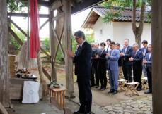 「ごまの日」に商売繁盛願う　京都府南丹市の胡麻日吉神社で神事