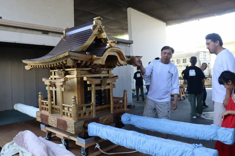 京都で愛された神輿がカンボジアへ　「寂しさあるけど」現地の子どもたちが熱望