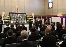 殉職警察官39人を追悼「命を賭した功績、社会の礎に」　滋賀県警で慰霊祭