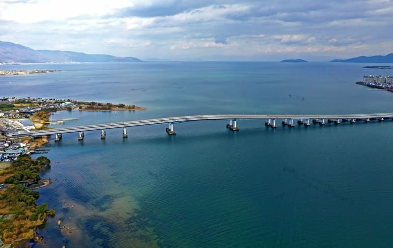 琵琶湖の水位はマイナス71センチ　17日午前6時現在