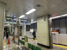 京都市営地下鉄・北大路駅のトイレから漏水　ホームにも水、列車運行に影響はなし