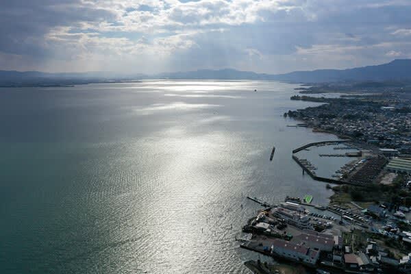 琵琶湖の水位はマイナス54センチ　12日午後5時現在