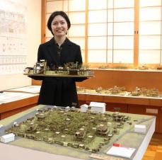 伝統産業「丹波漆」を残したい　京都の大学院生が斬新建築模型　木組みのジャングルジムも
