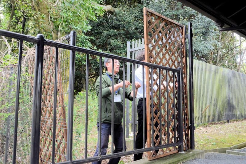 シカの侵入場所に防護柵を設置　臨時休園の京都府立植物園、安全確認後に再開園へ
