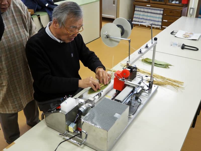 京都・祇園祭の厄よけちまき作り、一部を機械化　CFで「支援を」、担い手高齢化で確保課題