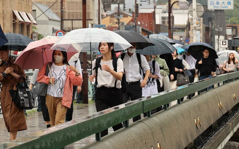京都府、23～24日は警報級大雨の恐れ　雨のピークは2回ある予想