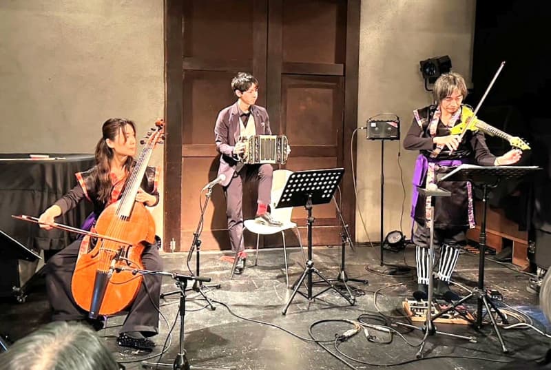 「世界初の組み合わせ」希少楽器3種響くコンサート　京都府南丹市の奏者、地元で開催