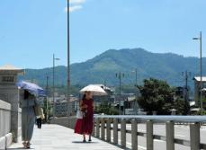 京都市、観測史上4位タイの39.4度　8月上旬も災害級の暑さ、再び39度予想