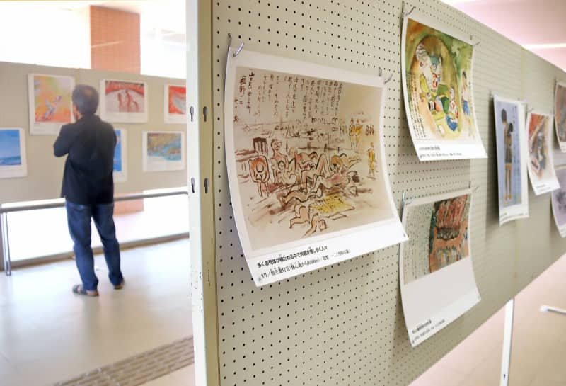 「世代を超えて平和願うきっかけに」　市民団体が40年近く被爆者の絵画展　体験者ならではの生々しさ