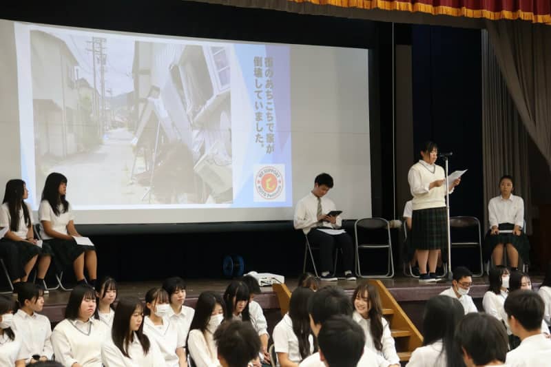 「地震から7カ月経っても家屋はそのまま」輪島でボランティア活動した高校生ら、感じた思い語る