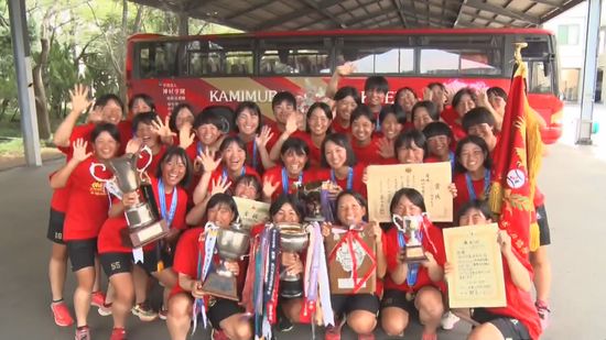 神村学園高等部女子ソフトボール部　インターハイで10年ぶり4度目の優勝　「誇りをもって戦えた」