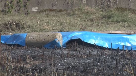 薩摩川内市小倉町の畑で野焼き中に火事か 1人死亡 身元不明 約380平方メートル焼ける