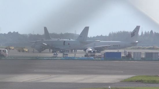 アメリカ軍の哨戒機が鹿屋航空基地へ　日米共同訓練始まる