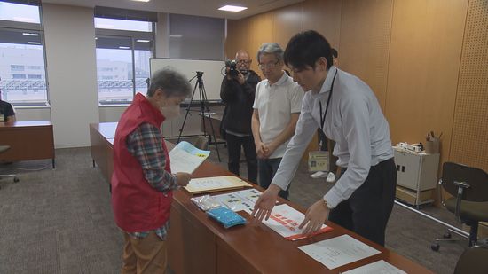 あす告示  鹿児島市長選挙を前に立候補届け出リハーサル