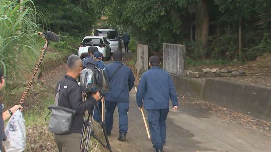 保育士女性(55)が死亡 伊仙町殺人容疑事件　現場周辺で検問