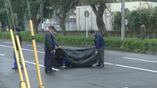 鹿児島市荒田の市道で事故　バイクと車にはねられ男性(53) 死亡 死因は出血性ショック