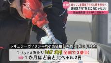 「打撃どころじゃない」ガソリン価格過去最高の可能性も…来週さらに値上がりへ　運輸業界は悲鳴