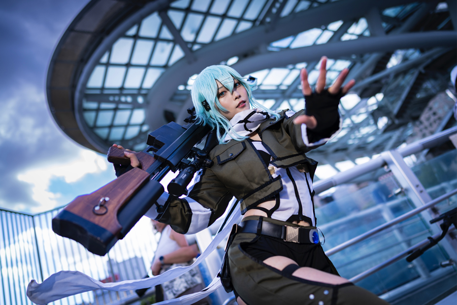 SAO』シノンのコスプレがクールビューティー！ 人気コスプレイヤー