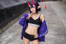 美しいスリムボディで『FGO』酒呑童子を体現！　台湾人気コスプレイヤー・Momoさん