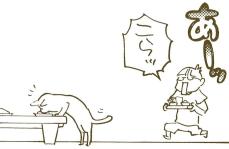 【漫画】盗み食いを飼い主に叱られた猫、とっさの行動に笑う！「判断力すご！」【作者インタビュー】
