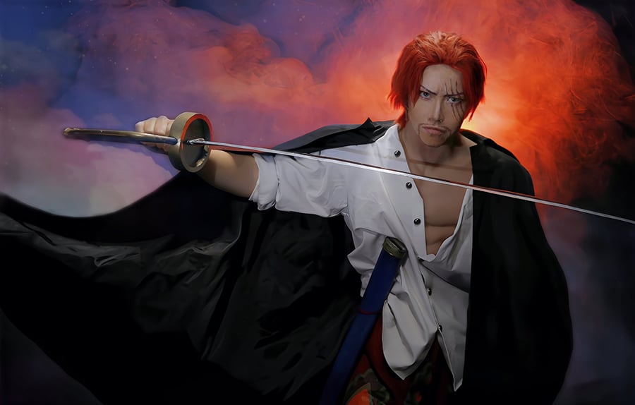 ワンピース』シャンクスのコスプレイヤーがクオリティー高過ぎ