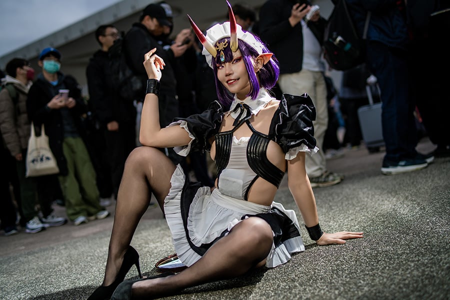 FGO 酒呑童子 コスプレ コスプレ】魅惑ボディライン映える『FGO』酒呑童子の艶めかしい姿