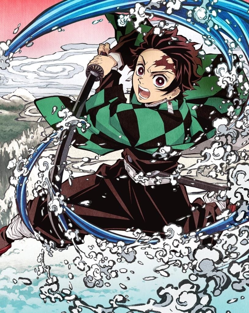 ブチ切れ顔すごっ！『鬼滅の刃』炭治郎のufotable公式絵に「カッコよ