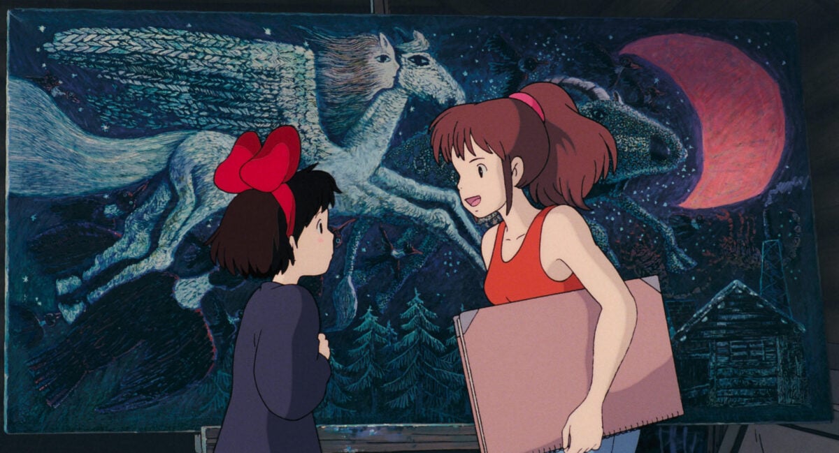 ウルスラの絵の元ネタは」「熊本の電車が？」 『魔女の宅急便』観