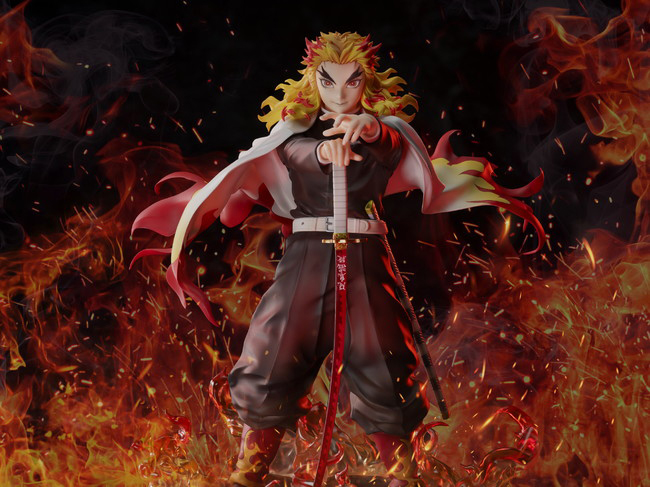 劇場版 鬼滅の刃 炎柱 煉獄杏寿郎のフィギュア 迫力ある造形に名シーンが蘇る 記事詳細 Infoseekニュース