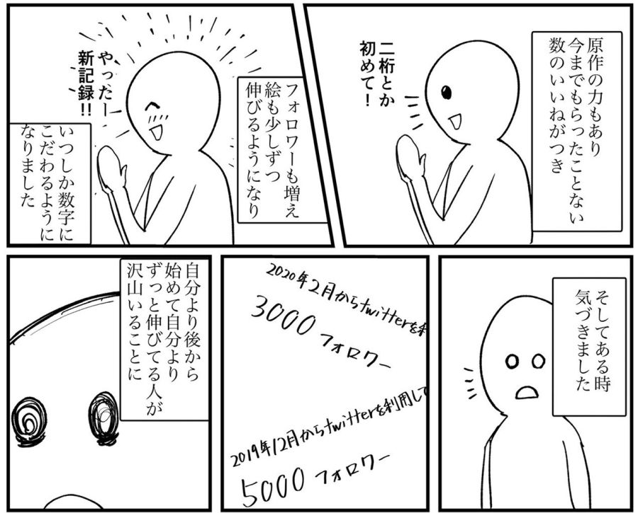 漫画 Twitterの反応に苦悩する絵描きのいい話 オチに がっかり だまされた 記事詳細 Infoseekニュース