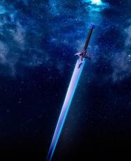 『SAOアリシゼーション』夜空の剣が実寸大で！　キリトの設定身長より算出の迫力