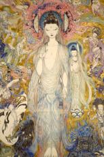 ファイナルファンタジーの天野喜孝が描く「法華経画」が公開。仏の世界もドラマチックに？
