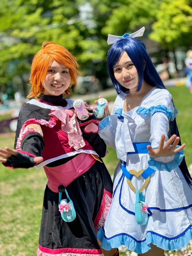 再び姉妹で「ふたりはプリキュア」コスプレ　20年前のコスプレ姿も可愛いと絶賛