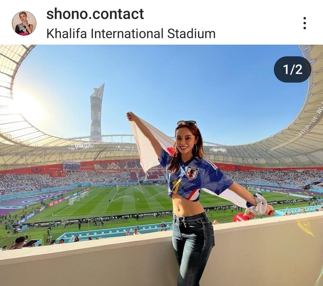 W杯話題の美女、糸リフトや脂肪吸引を公表「全然隠してない！」