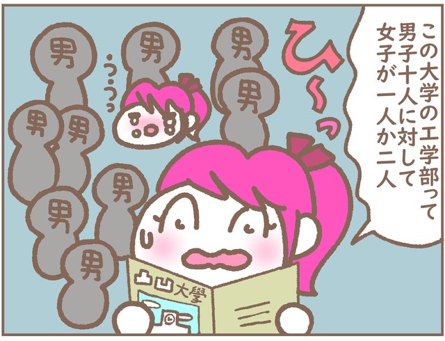 オープンキャンパスで…違和感